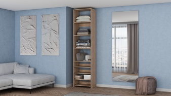 Стеллаж для одежды Мирта 74 BMS из ЛДСП