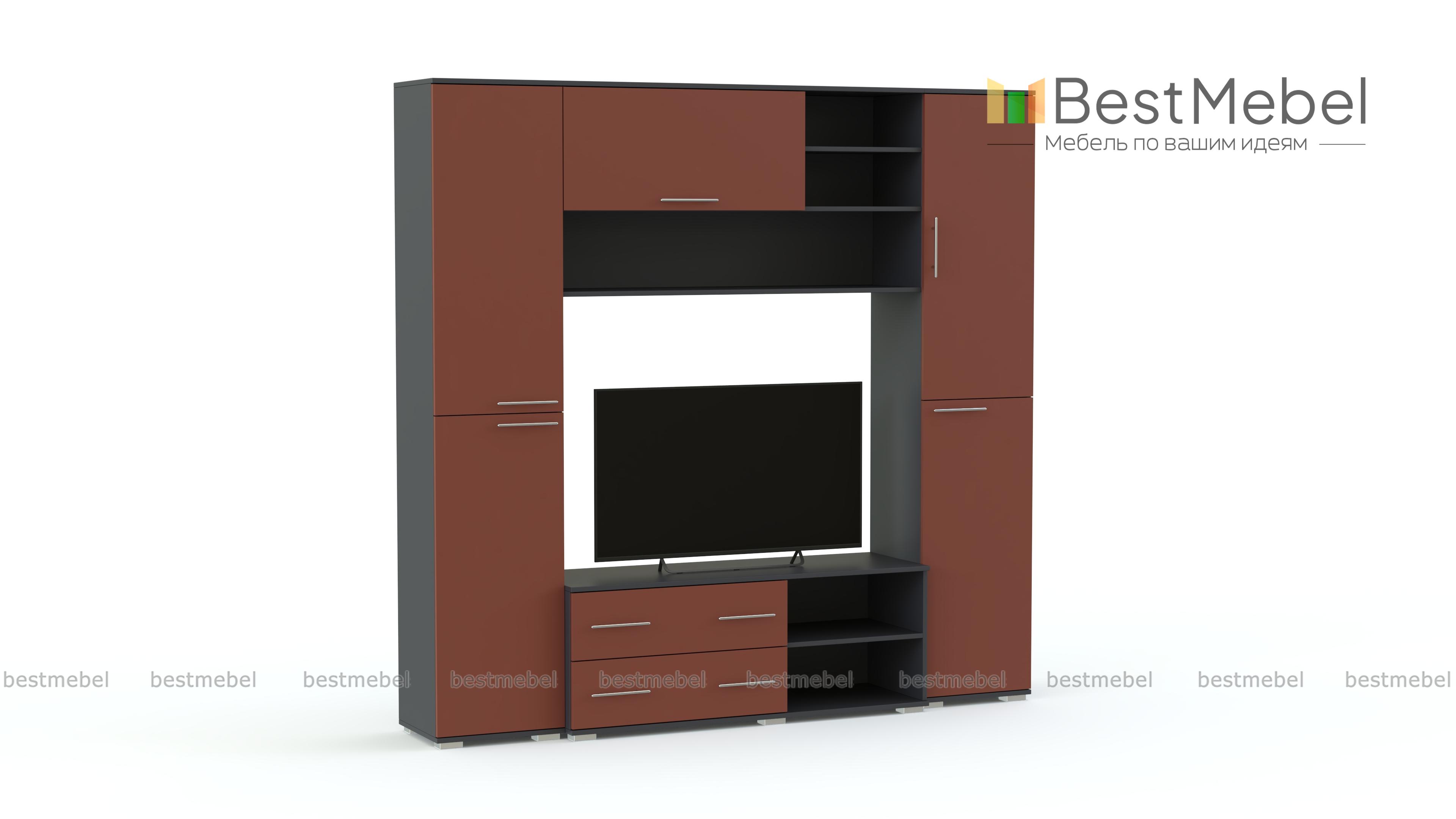 Глянцевая гостиная 19 BMS - Фото