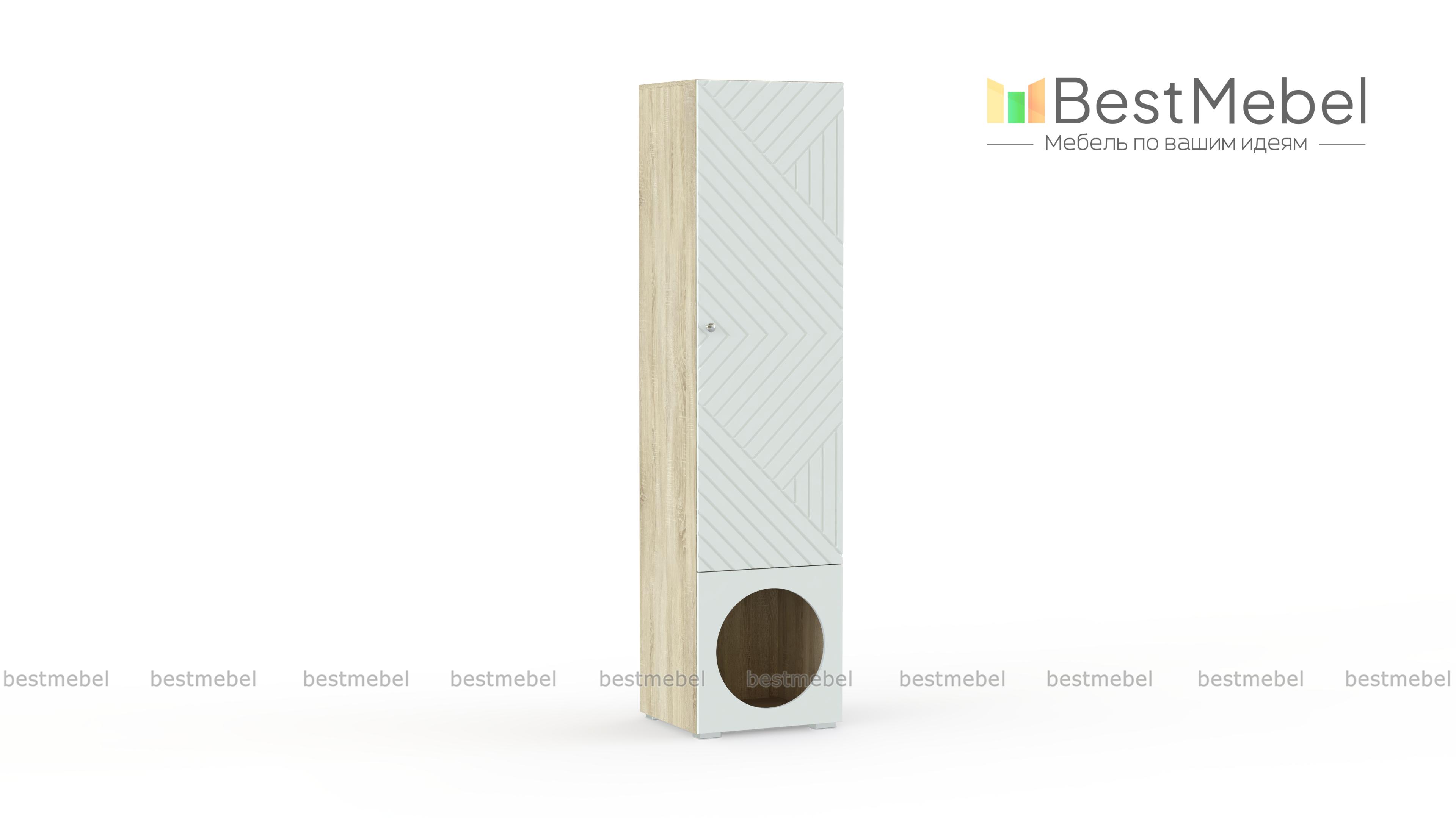 Шкаф-пенал Авелин 4 BMS - Фото