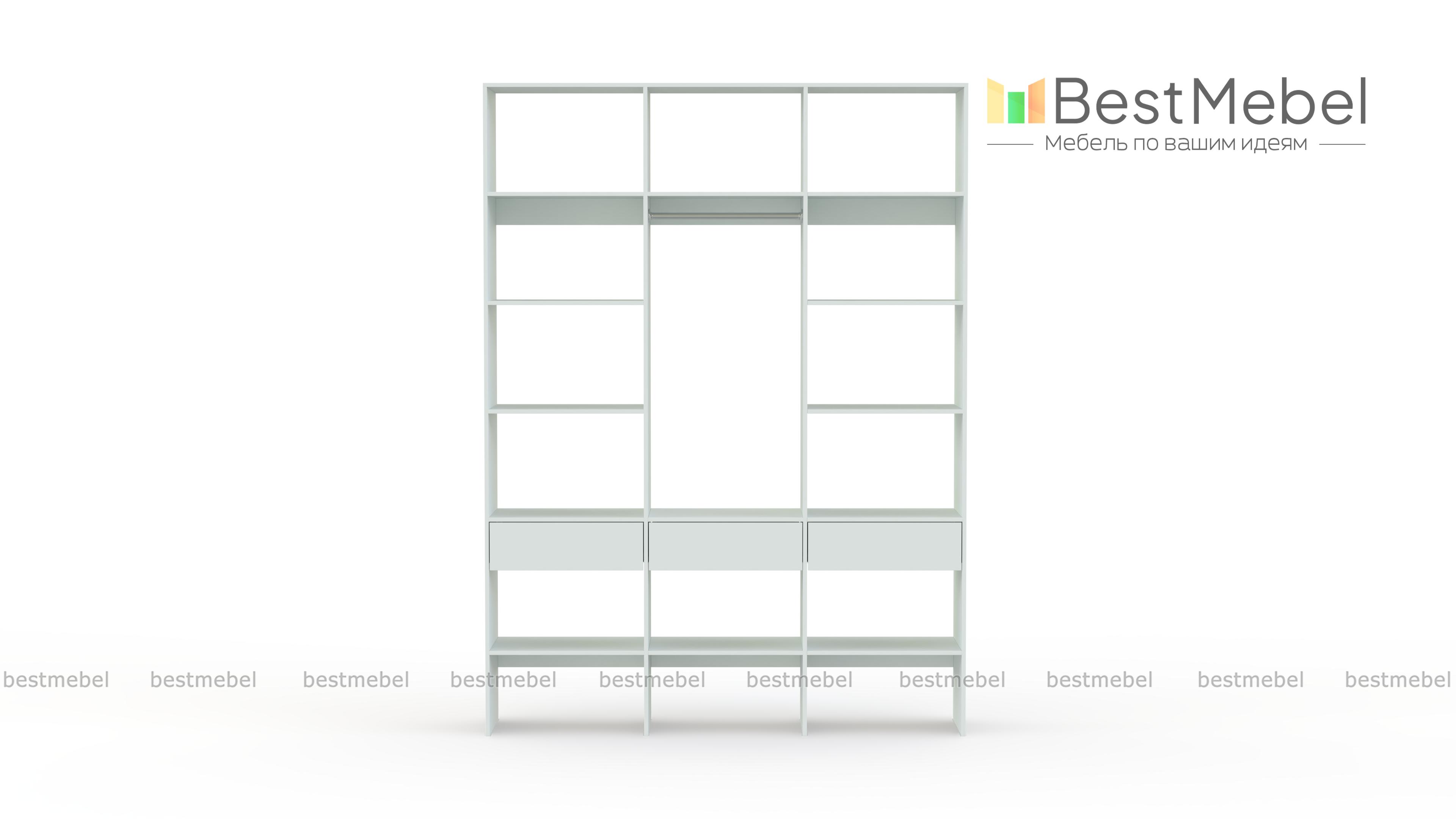 Стеллаж для одежды Мирта 50 BMS - Фото