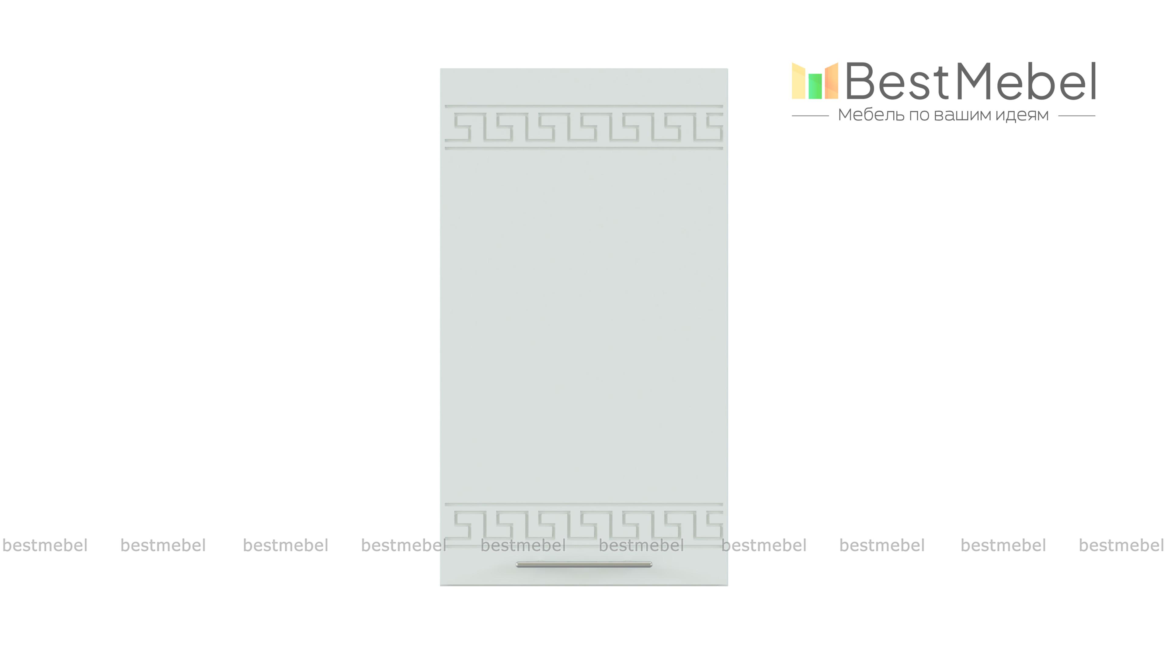 Шкаф навесной 1 дверь Греция BMS - Фото