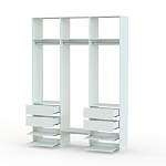 Стеллаж для одежды Мирта 92 BMS - Фото 7