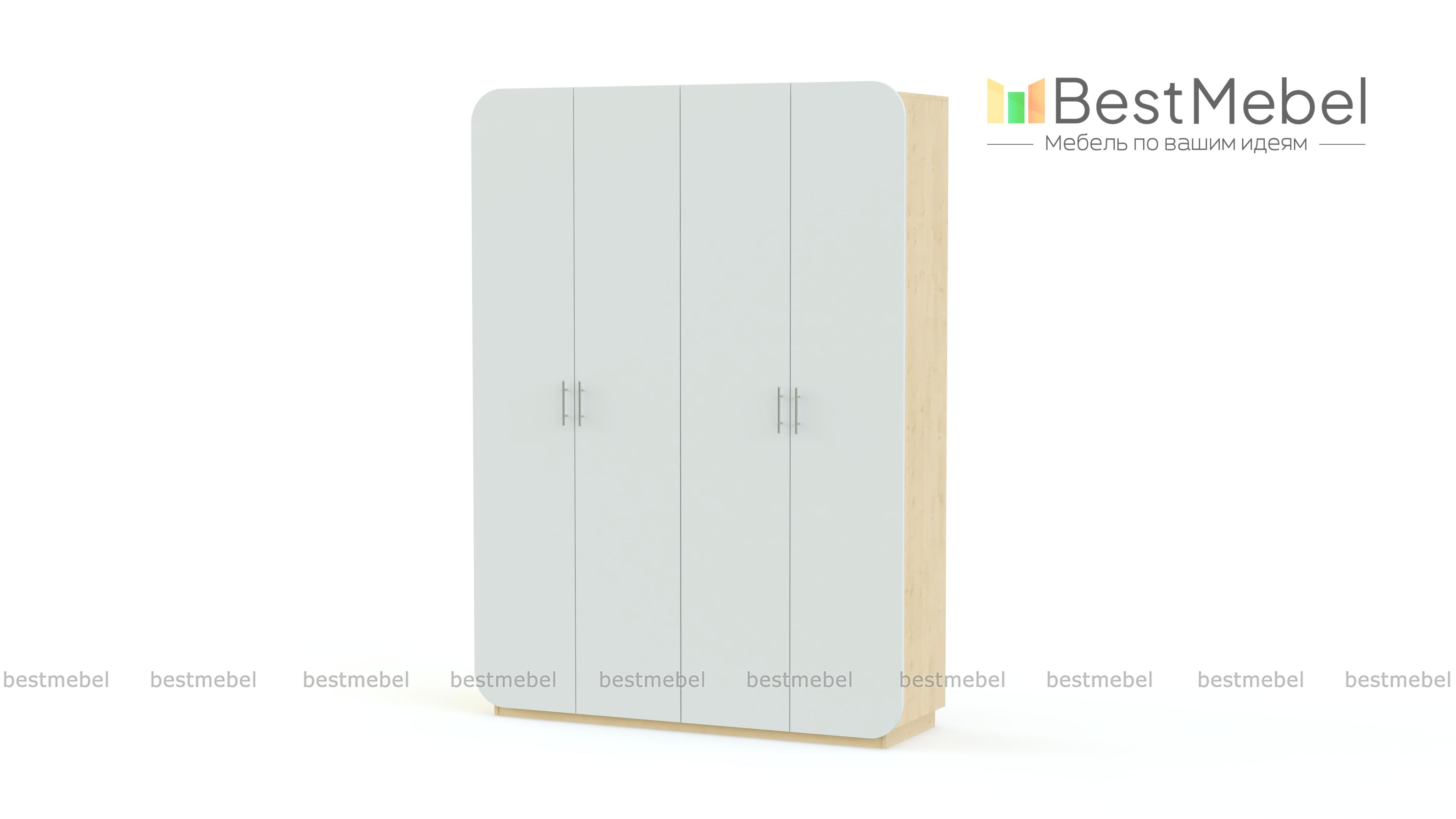 Распашной шкаф Модерно 14.1 BMS - Фото