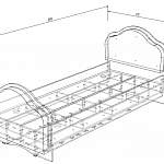 Схема сборки Кровать Гармония BMS