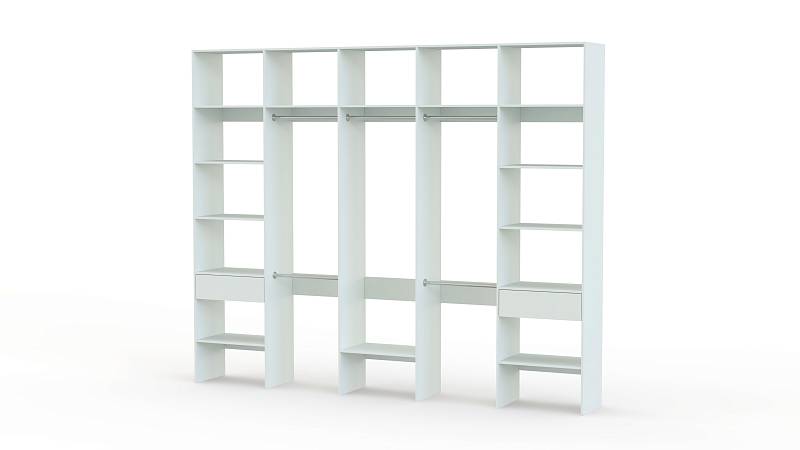 Стеллаж для одежды Мирта 70 BMS