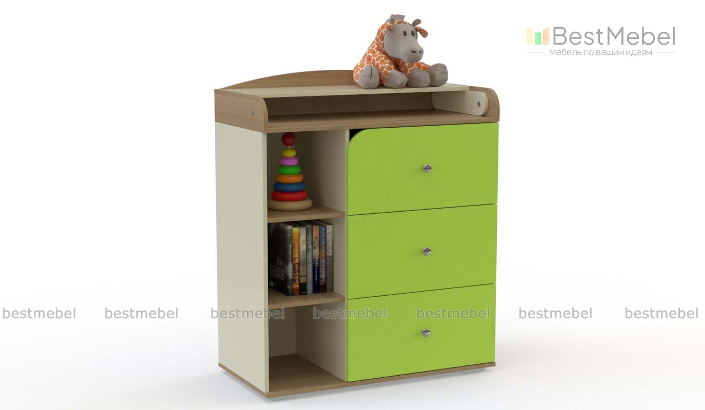 Пеленальный комод Айлин Нео 3 BMS