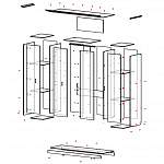 Схема сборки Распашной шкаф Европа 7 BMS