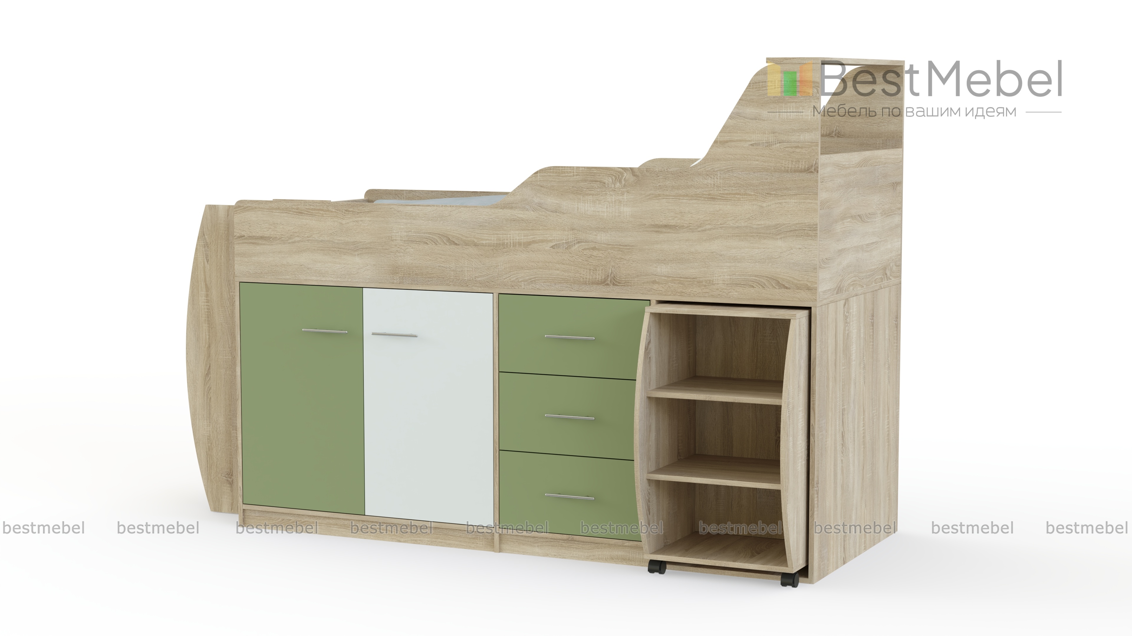 Кровать-чердак Минимакс BMS