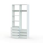 Стеллаж для одежды Мирта 41 BMS - Фото 2