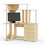 Компьютерный угловой стол Вулкан BMS - Фото 5