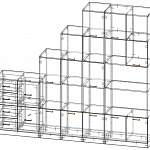 Чертеж Детская мебель Сринт 6 BMS