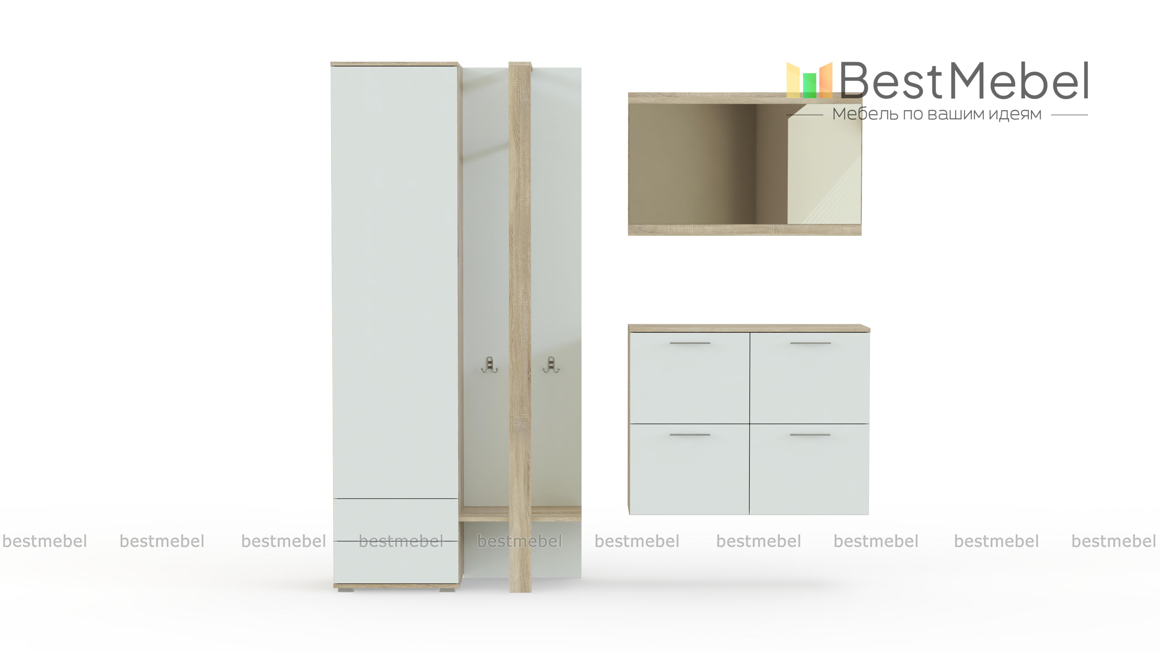 Прихожая Ольга Глянец BMS - Фото