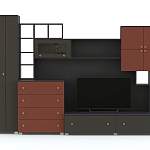 Гостиная Хай-Тэк-19 Набор 7 BMS - Фото 2