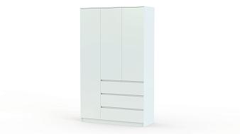 Шкаф распашной Мальм Malm 3(Белье - Платье (станд. 3)) (1100х2000х650)