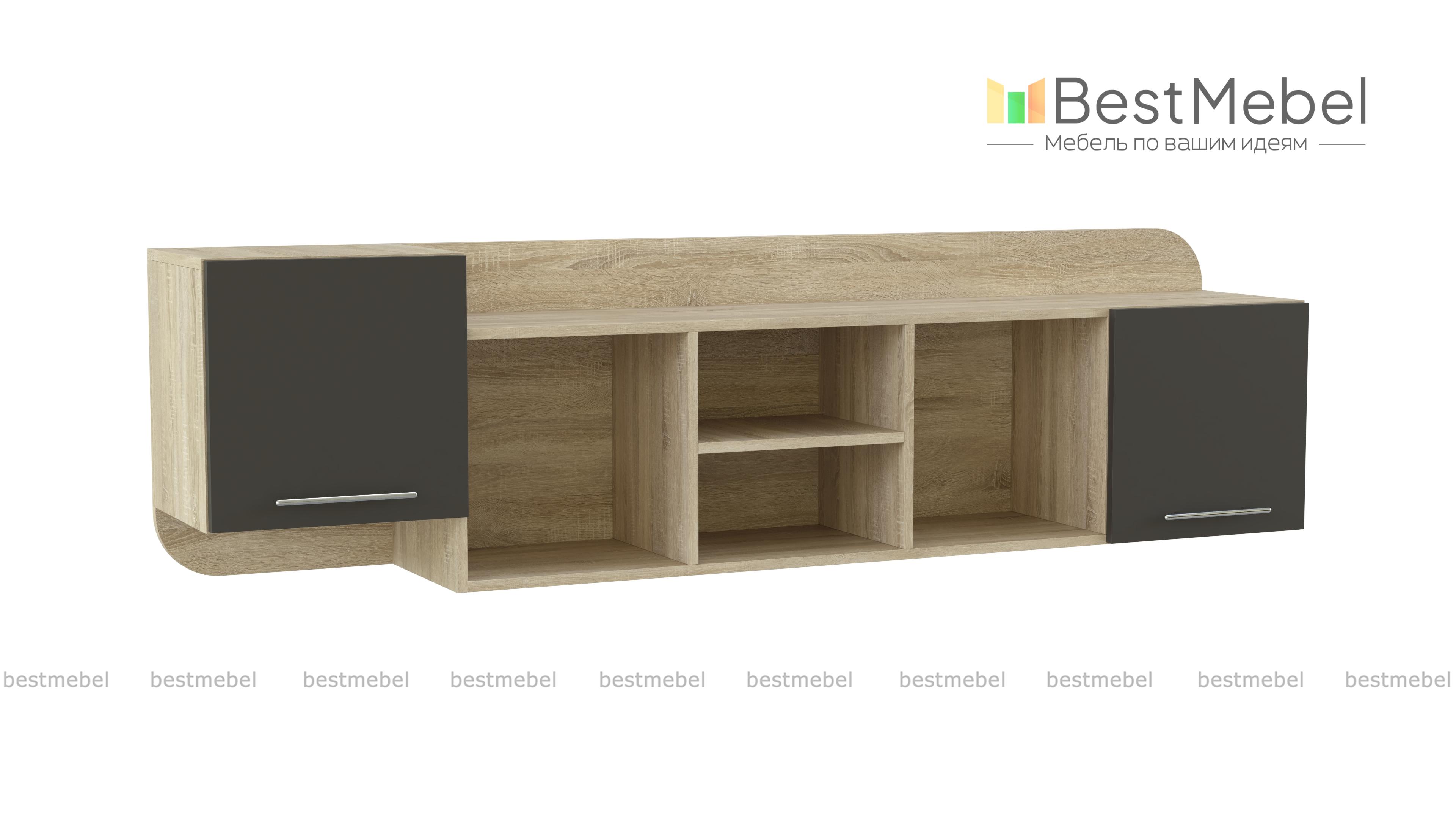 Полка навесная Нота 4 BMS - Фото