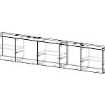 Тумба под ТВ Лонг 140 BMS