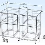 Тумба для ванной Дарти 9 BMS