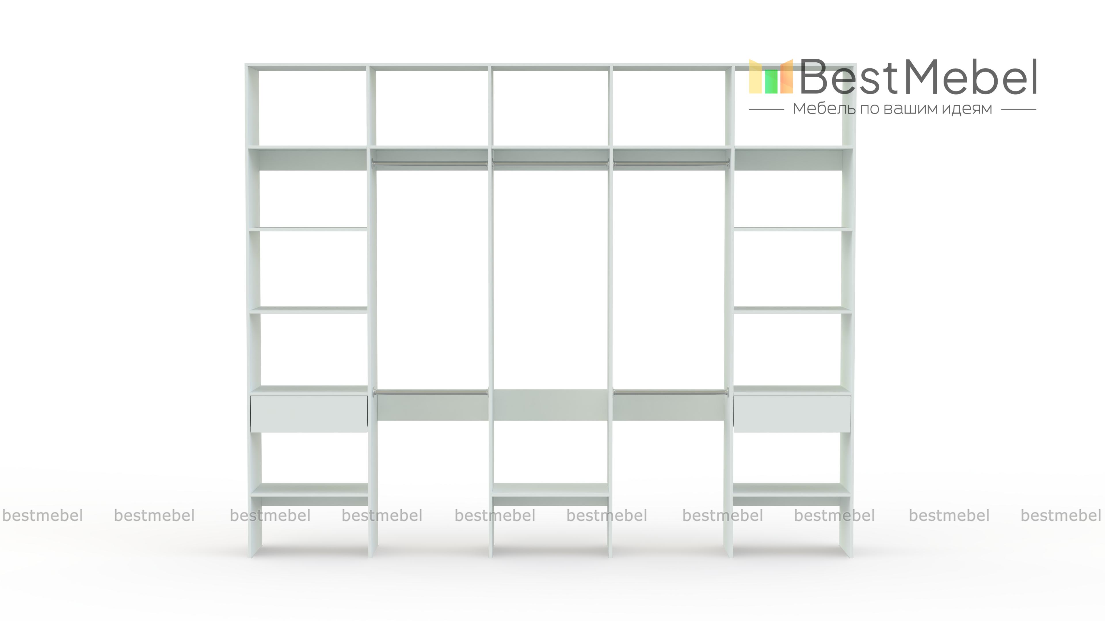 Стеллаж для одежды Мирта 70 BMS - Фото
