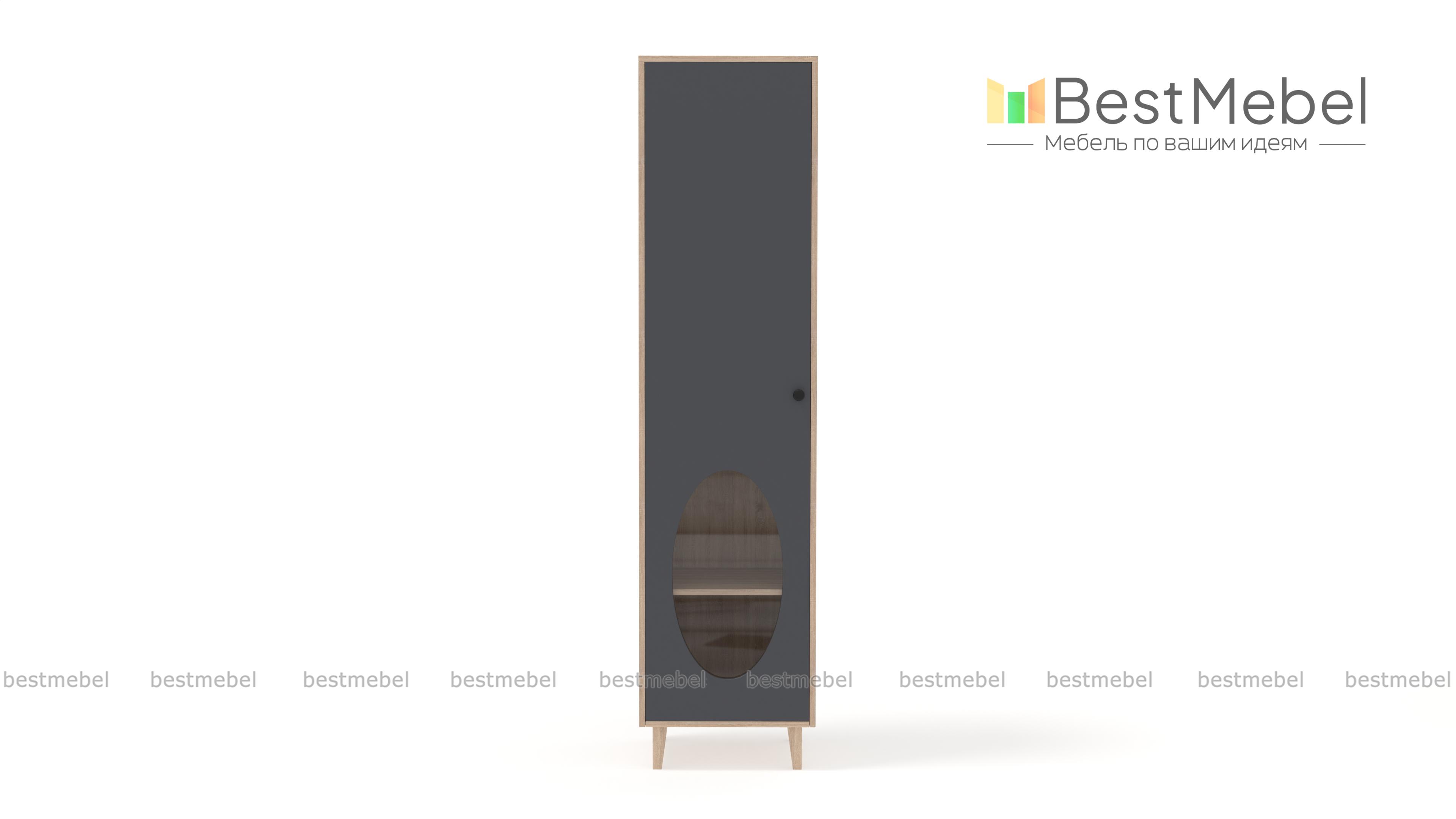 Шкаф-пенал Брукс 3 BMS - Фото