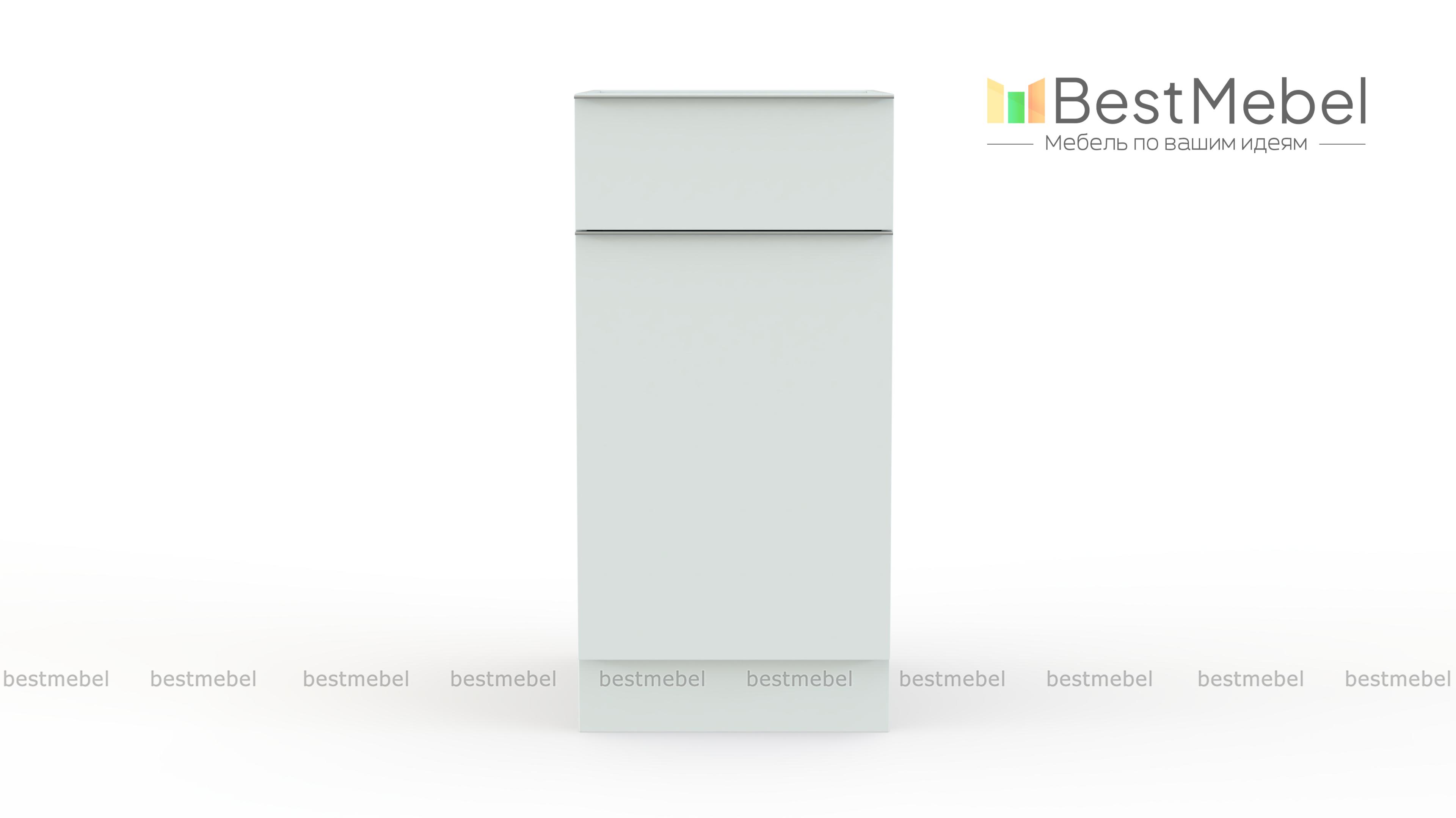 Шкаф нижний с 1-ой дверцей и ящиком Фьюжн BMS - Фото