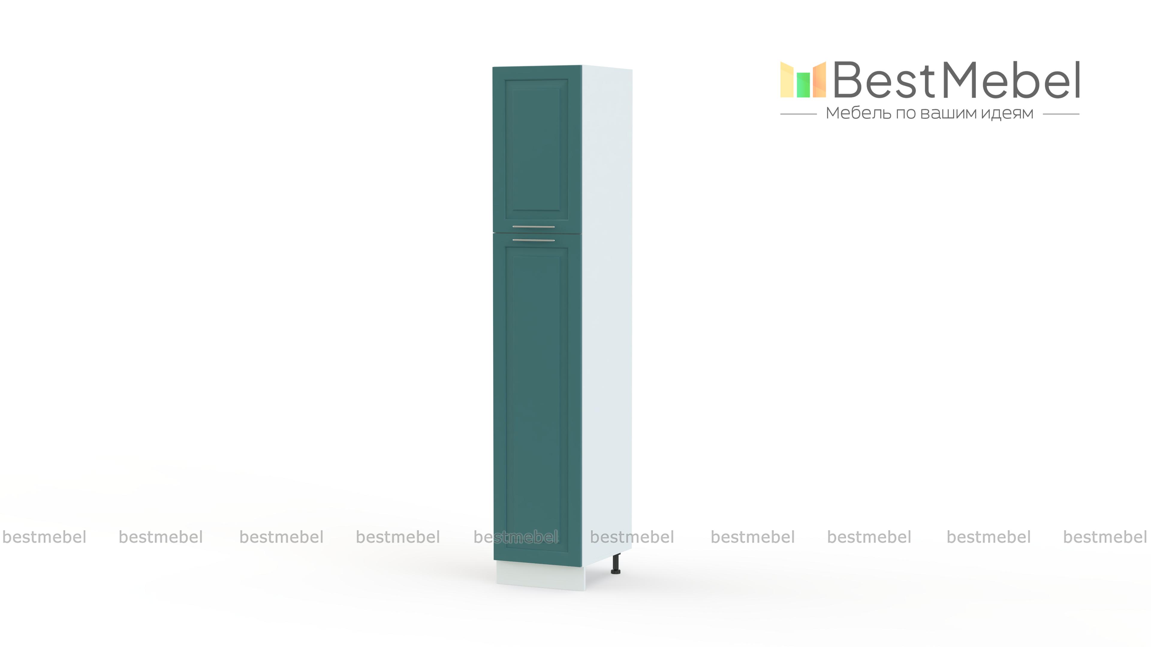 Шкаф-пенал двухдверный Ирен BMS - Фото